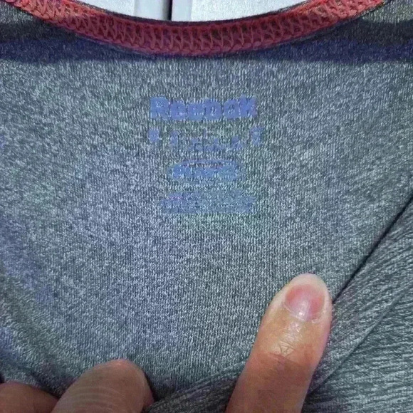 Reebok Womens Athletic Tank Top Gray Medium - Picture 4 of 8